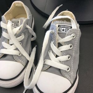 Gray Converse Chuck Taylor All Star Lo-Top